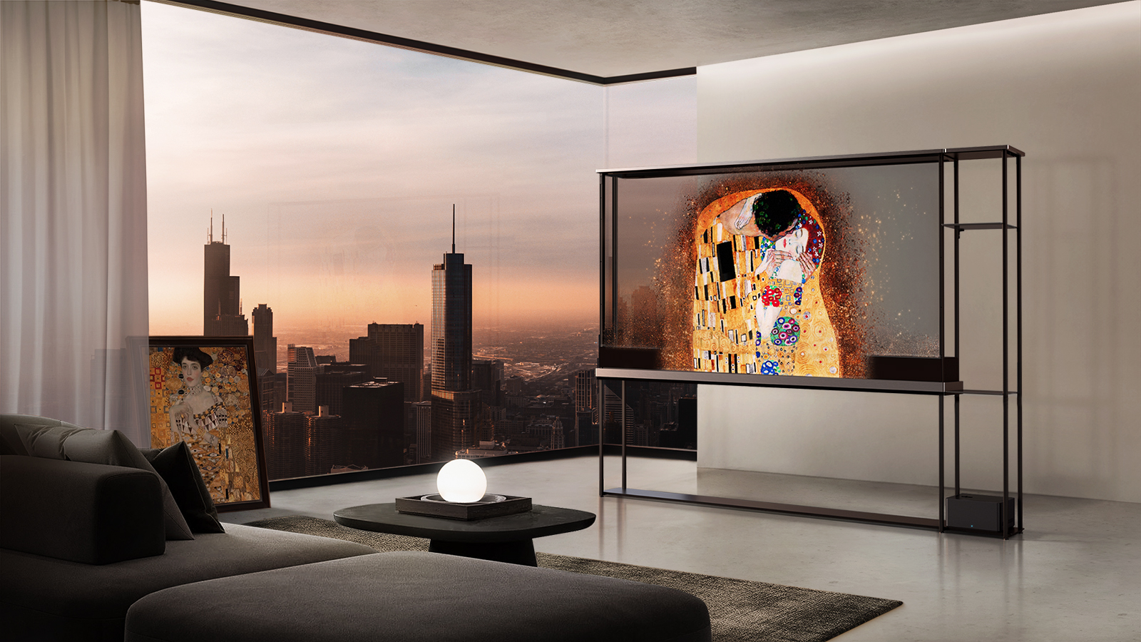 World’s First Wireless Transparent OLED TV Redefines The Screen Experience